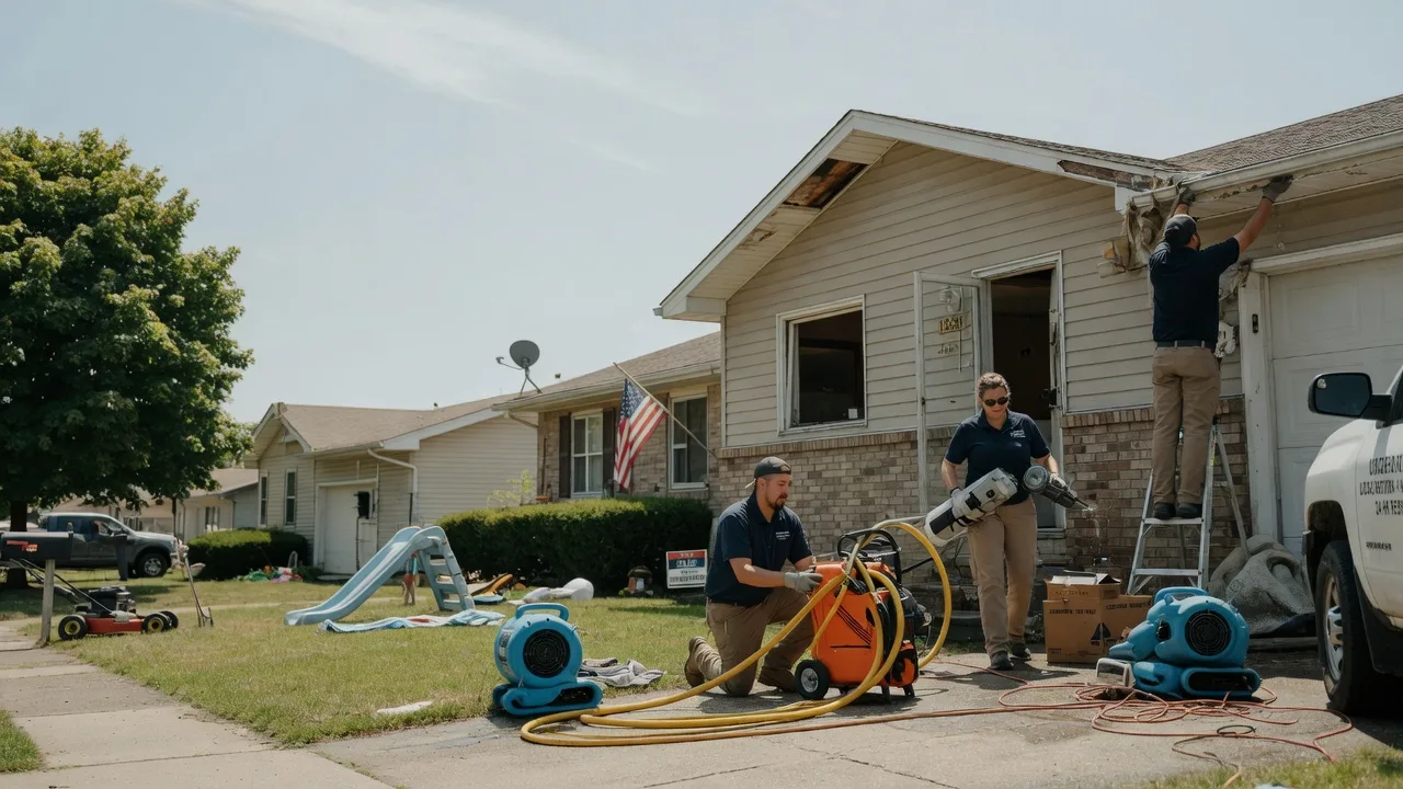 Water Damage Restoration in Lennon, MI near me